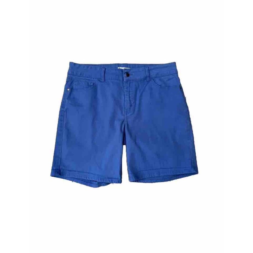 Riders By Lee Women’s  16M Blue Regular Fit Mid Rise Shorts